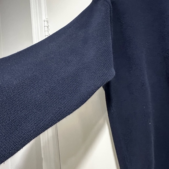 VTG 90s Tommy Hilfiger Navy Crew Neck Heavy Cotton Pullover Sweater Men's Sz XL. - Picture 14 of 14